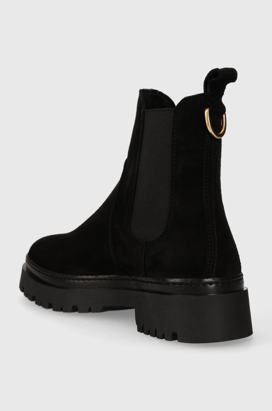 Încălțăminte Gant botine din piele intoarsa Aligrey 27553441.G00 negru