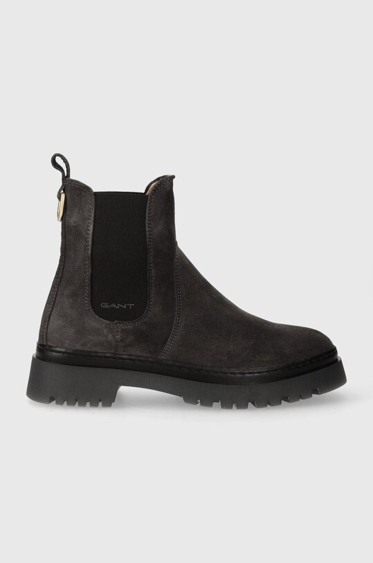 Gant cizme din piele intoarsa Aligrey neizolat gri 27553441.G86
