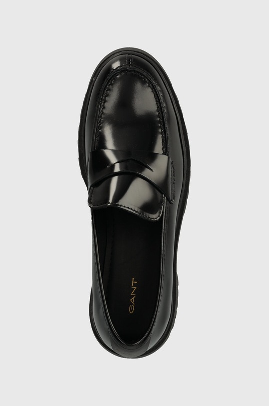 Gant mokasyny skórzane Aligrey czarny 27571325.G00