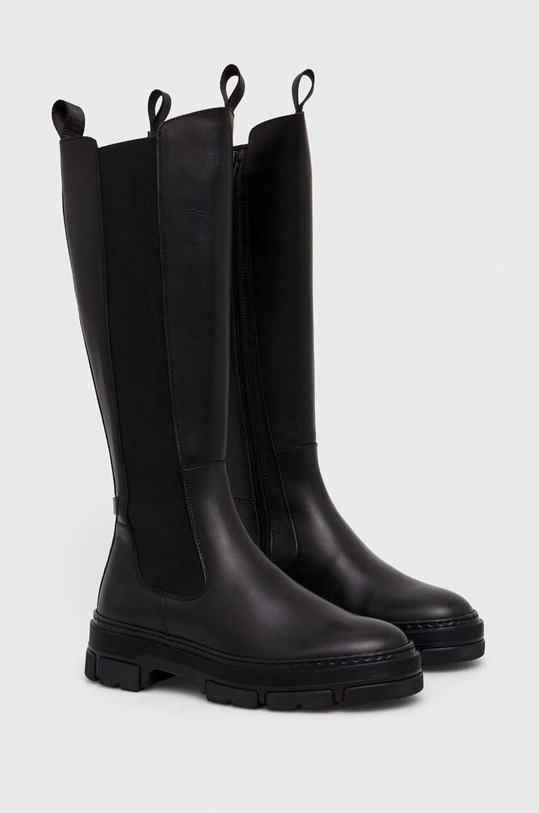 Gant kozaki skórzane Monthike 27581357.G00 czarny AW23