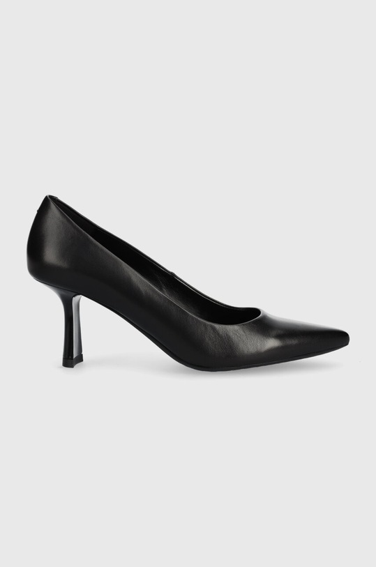 HUGO szpilki skórzane Alexis Pump 70-N_N 5-8 cm czarny 50499283.001