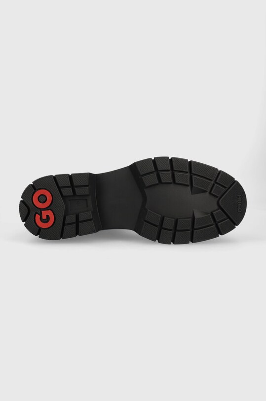 HUGO ghete chelsea de piele Kris 50494677.001 negru