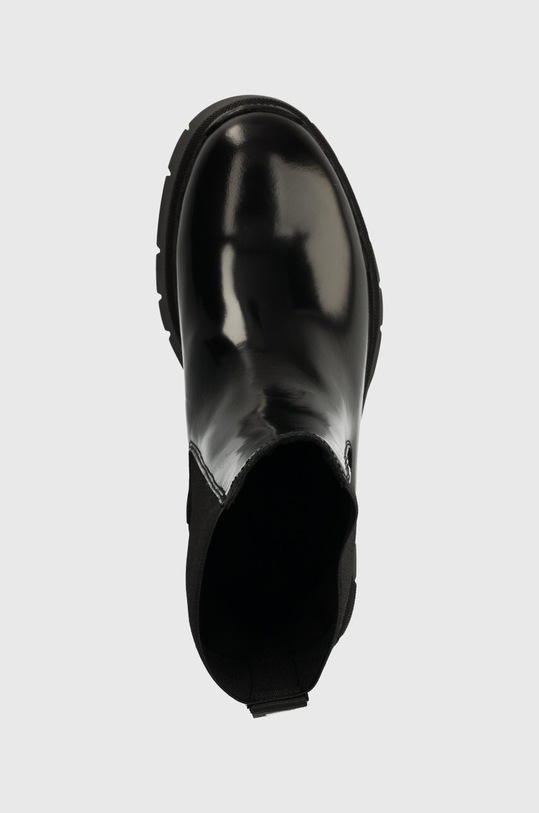 HUGO sztyblety skórzane Kris czarny 50498103.001