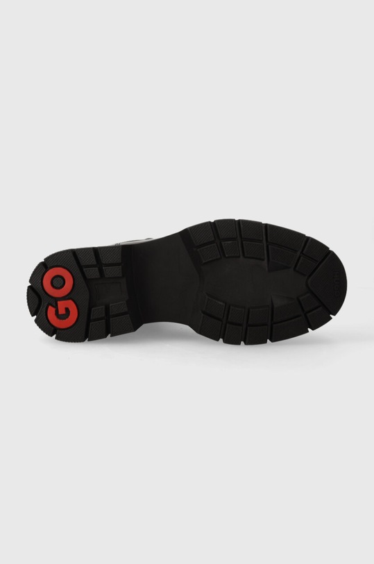 HUGO ghete chelsea de piele Kris 50498103.001 negru