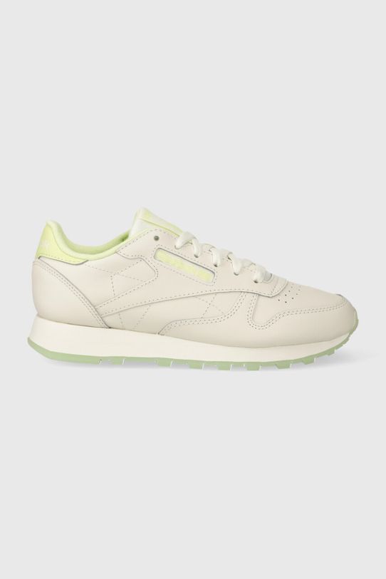 Kožené tenisky Reebok Classic CLASSIC LEATHER plochá bílá 100033449