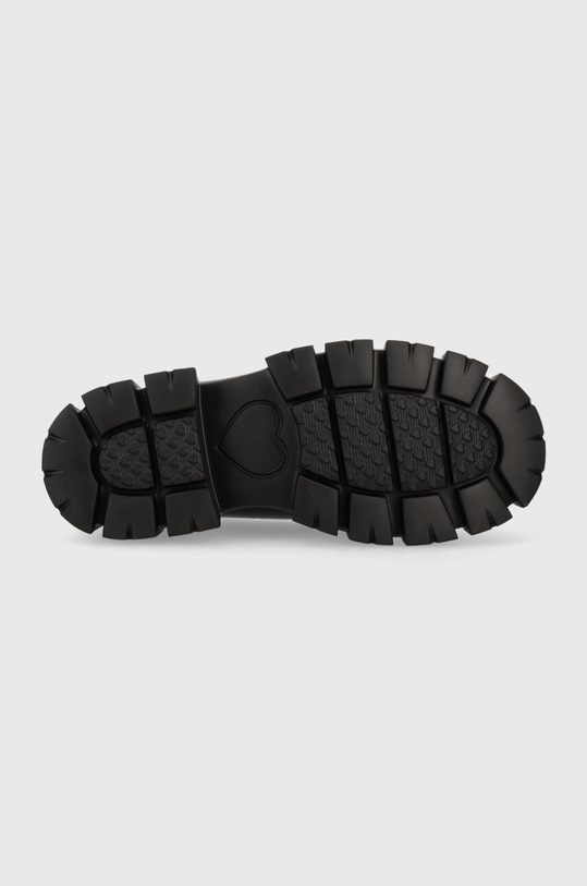 Kožené mokasíny Love Moschino JA10045G1HIB0000 čierna