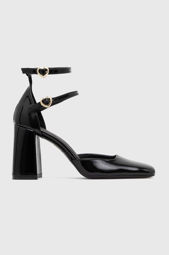 Love Moschino czółenka powyżej 8 cm czarny JA10269G1HIH0000