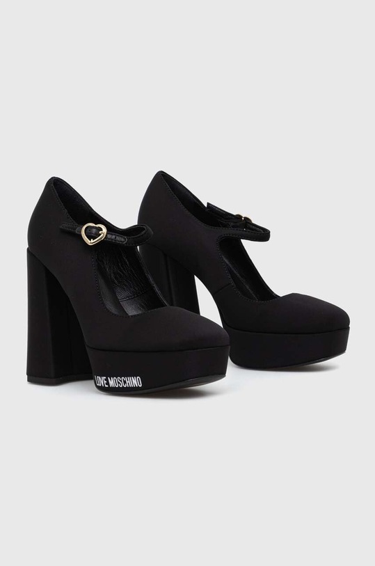 Love Moschino czółenka JA1029CG1HIM0000 czarny AW23