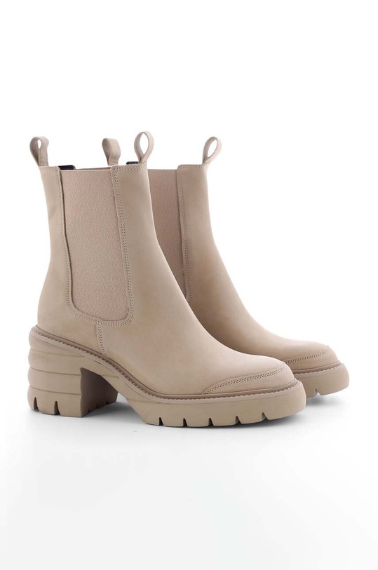 Kožené kotníkové boty Kennel & Schmenger Bump 21.58500.678 béžová AW23