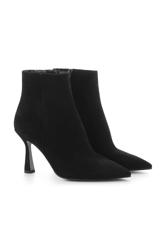 Kennel & Schmenger cizme din piele intoarsa Mona 21.84310.380 negru AW23