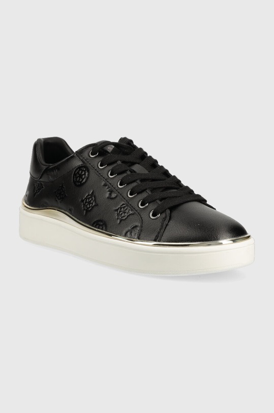 Guess sneakersy skórzane BONNY FL7BNN.FAL12.BLACK czarny AW23