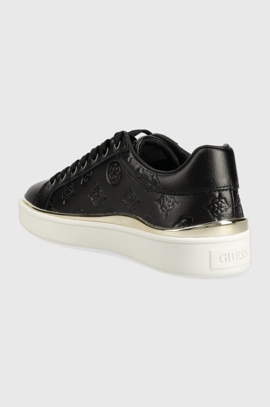 Obuwie Guess sneakersy skórzane BONNY FL7BNN.FAL12.BLACK czarny