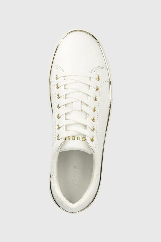 Шкіряні кросівки Guess FL7BNN FAL12 білий FL7BNN.FAL12.WHITE