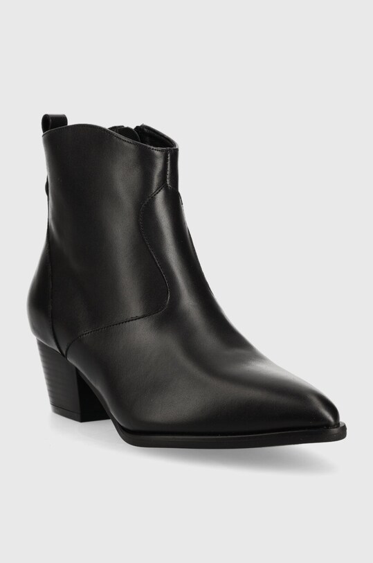 Кожаные полусапоги Guess FL7BOY LEA10 FL7BOY.LEA10.BLACK чёрный AW23