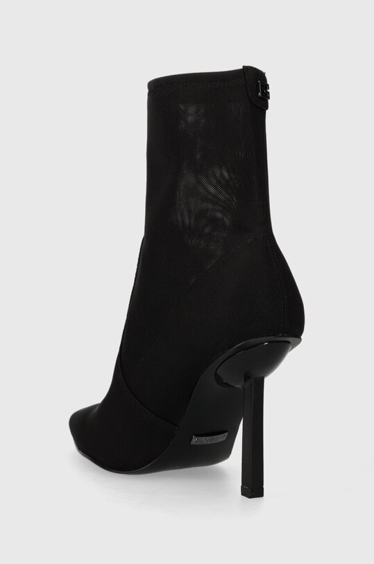 Încălțăminte Guess botine CIDNI2 FL7C2N.FAB10.BLACK negru