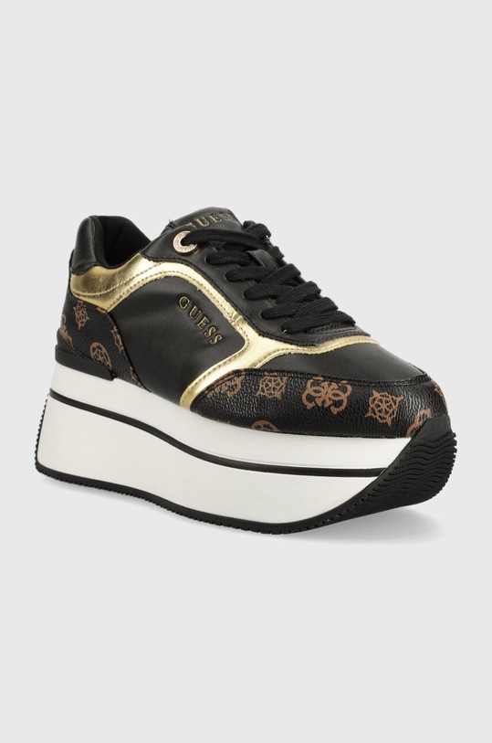 Маратонки Guess FL7CMR FAL12 FL7CMR.FAL12.BLKBR черен AW23