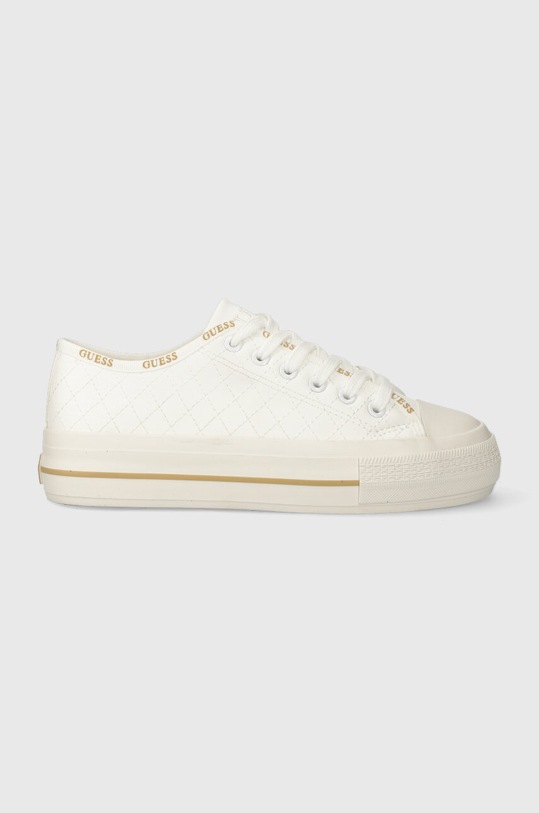 Guess tenisówki EMMA płaska biały FL7EMM.ELE12.WHITE