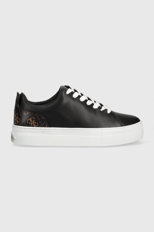 Guess sneakersy GIANELE płaska czarny FL7GNL.ELE12.BLACK