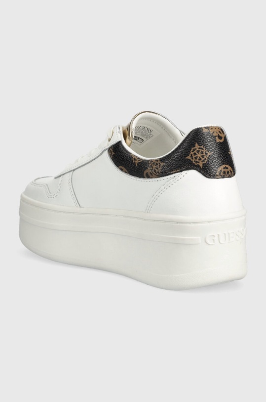 Obuwie Guess sneakersy LIFET FL7LIF.LEA12.WHIBR biały