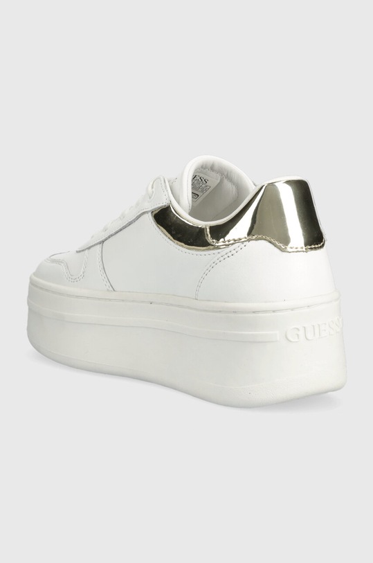Obuwie Guess sneakersy LIFET FL7LIF.LEA12.WHIGO biały