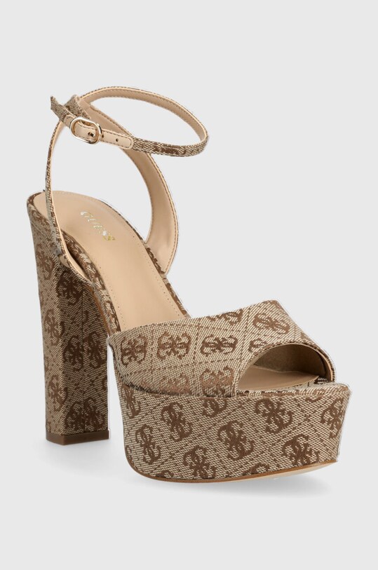 Сандалі Guess FL7R3N FAL03 FL7R3N.FAL03.BEIBR бежевий AW23