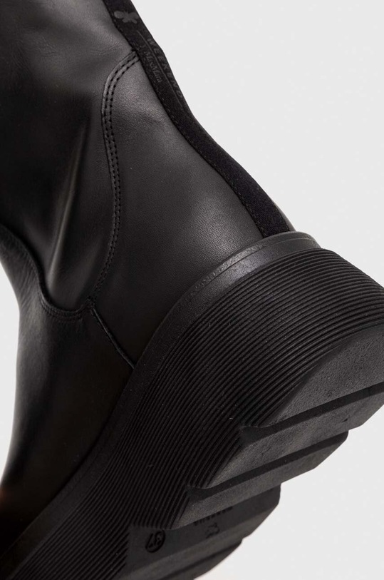 Weekend Max Mara stivali in pelle Flou nero 2357960134600.BLACK