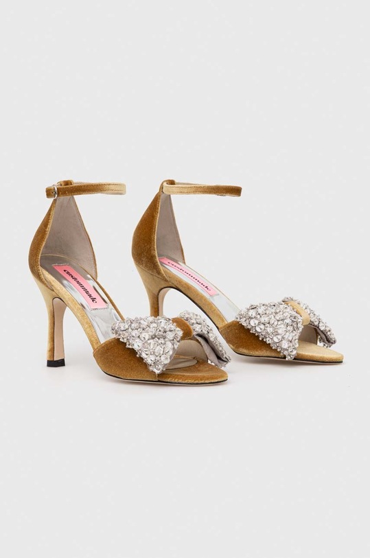 Γόβες παπούτσια Custommade Ashley Crystal Bow 999620046.546 μπεζ AW23