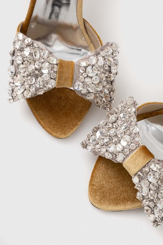 Γόβες παπούτσια Custommade Ashley Crystal Bow μπεζ 999620046.546