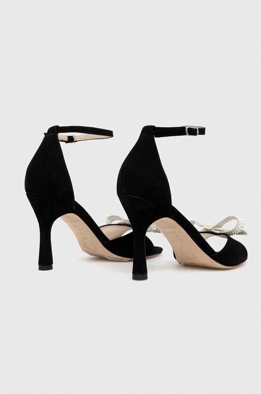 Obuv Semišové sandále Custommade Ashley Pearl Bow 999621046.999 čierna