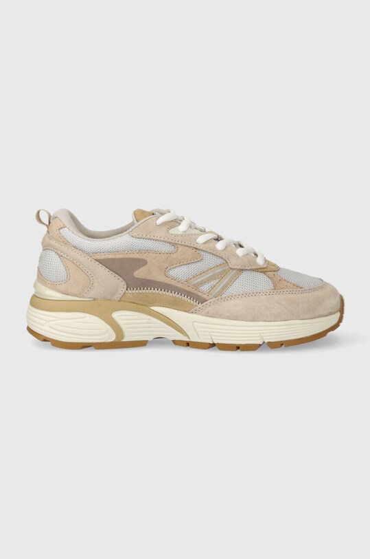 Hoff sneakers CALIFORNIA WOMAN piele întoarsă bej 12311001
