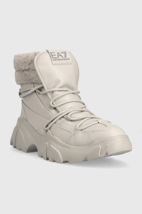 Кроссовки EA7 Emporio Armani X8M001.XK229.S869 бежевый AW23