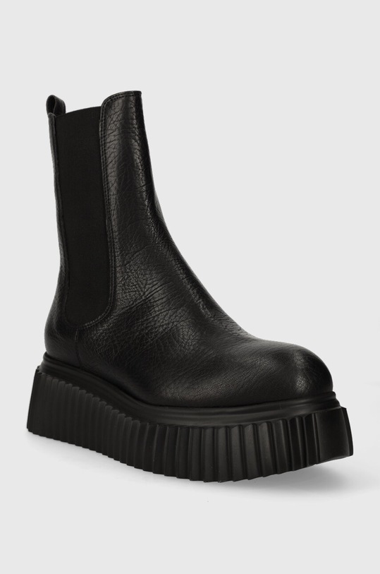 AGL sztyblety skórzane PENELOPE D751546PGKI0121013 czarny AW23