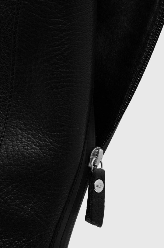 Kožené čižmy AGL MILAGROS BOOT čierna D751560PGKI0121013