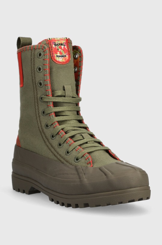 MAX&Co. sportcipő Supermax x Superga C7640323 zöld AW23