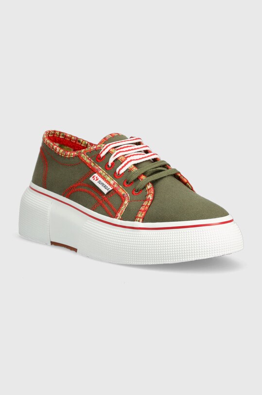 Tenisky MAX&Co. Supermax x Superga C7640223 zelená AW23