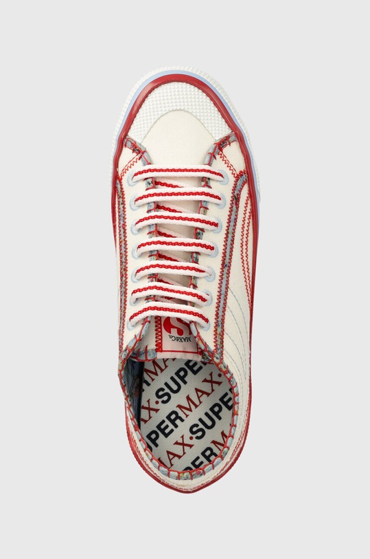 MAX&Co. tenisówki Supermax x Superga biały C7640123