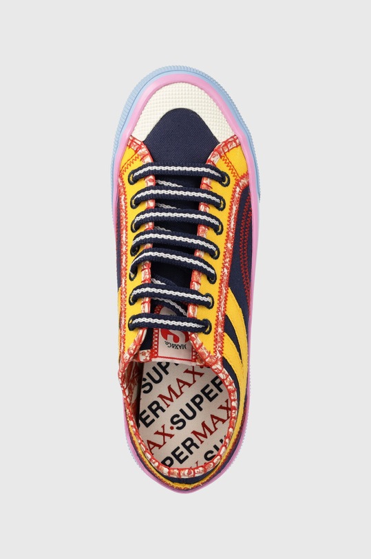 Πάνινα παπούτσια MAX&Co. Supermax x Superga πολύχρωμο C7640123
