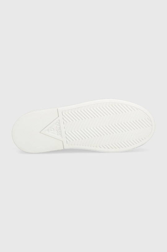 Guess sneakersy skórzane SILINA FL7SIL.LEA12.WHITE biały