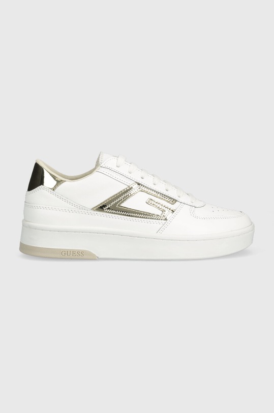 Guess sneakersy SILINA imitacja skóry licowej biały FL7SIL.LEA12.WHPLA