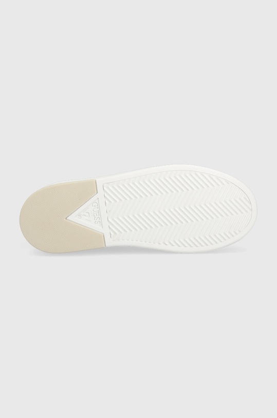 Guess sneakersy SILINA FL7SIL.LEA12.WHPLA biały