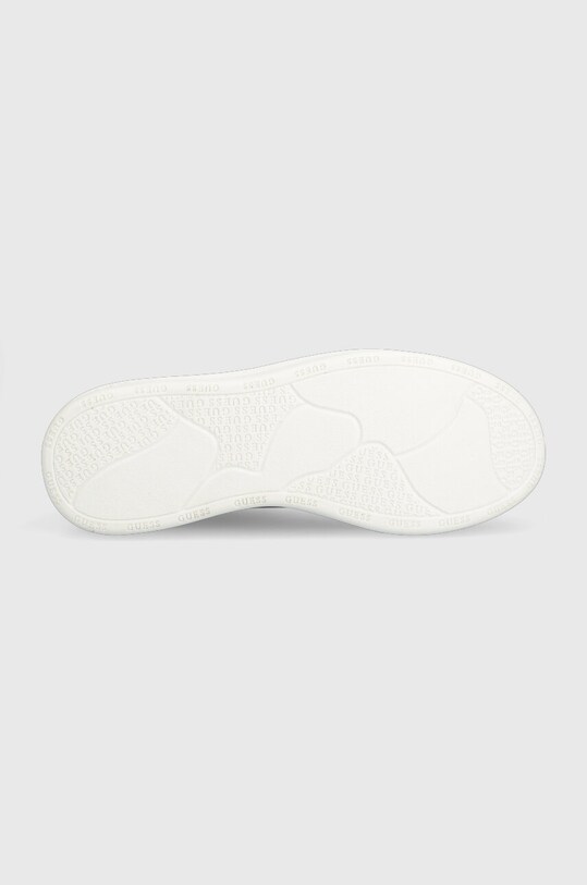 Guess sneakersy skórzane VIBO FL7VIB.LEA12.BLKGU czarny