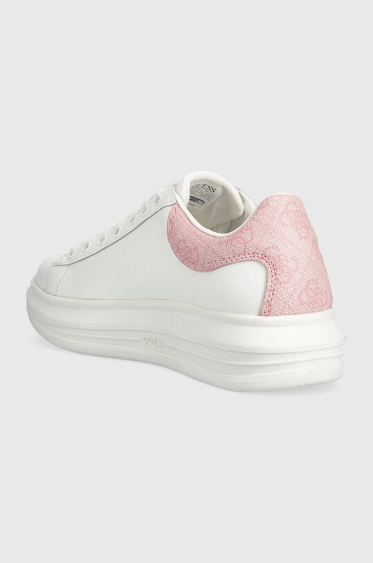Obuwie Guess sneakersy VIBO FL7VIB.LEA12.WHIPI biały