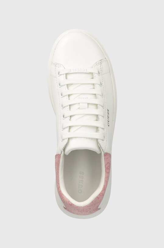 Guess sneakersy VIBO biały FL7VIB.LEA12.WHIPI