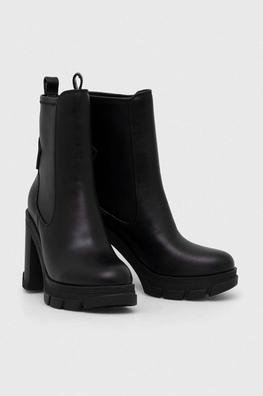 Gležnarji Guess XENO FL7XNO.ELE10.BLACK črna AW23