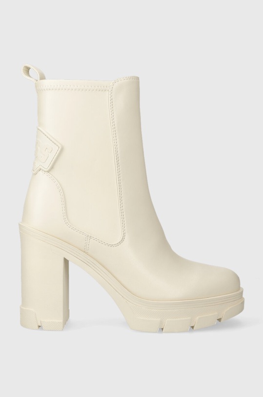 Μποτάκια Guess XENO χωρίς μόνωση μπεζ FL7XNO.ELE10.CREAM