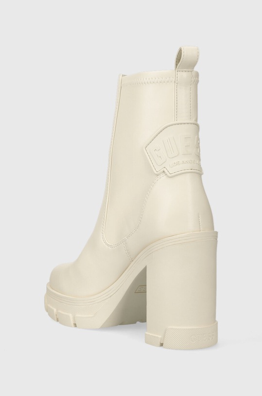Παπούτσια Μποτάκια Guess XENO FL7XNO.ELE10.CREAM μπεζ