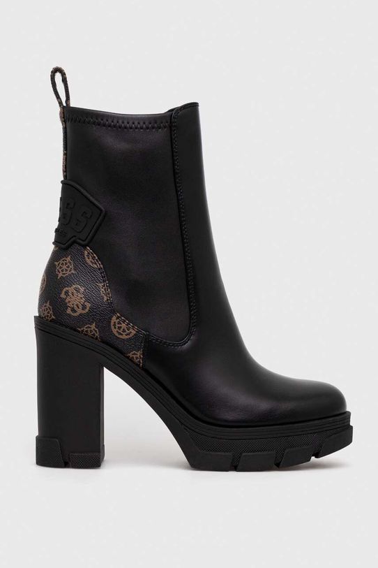 Guess botki XENO słupek czarny FL7XNO.FAL10.BLKBR