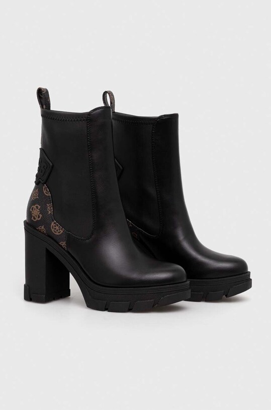 Guess botine XENO FL7XNO.FAL10.BLKBR negru AW23