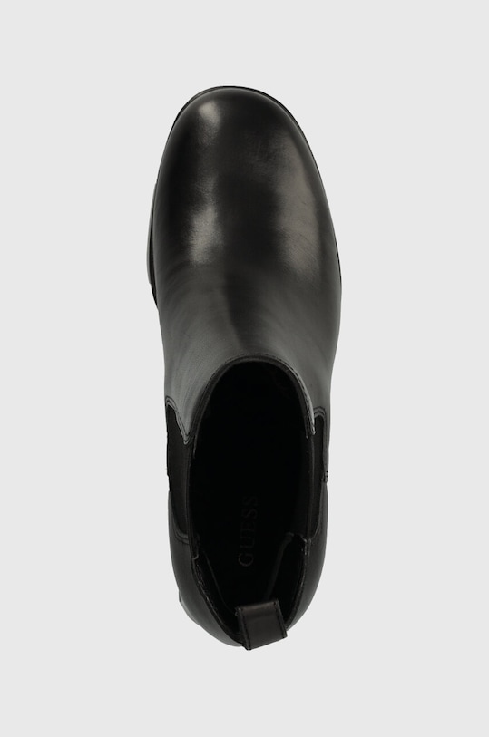 Шкіряні черевики Guess WILEY чорний FL7WLY.LEA10.BLACK