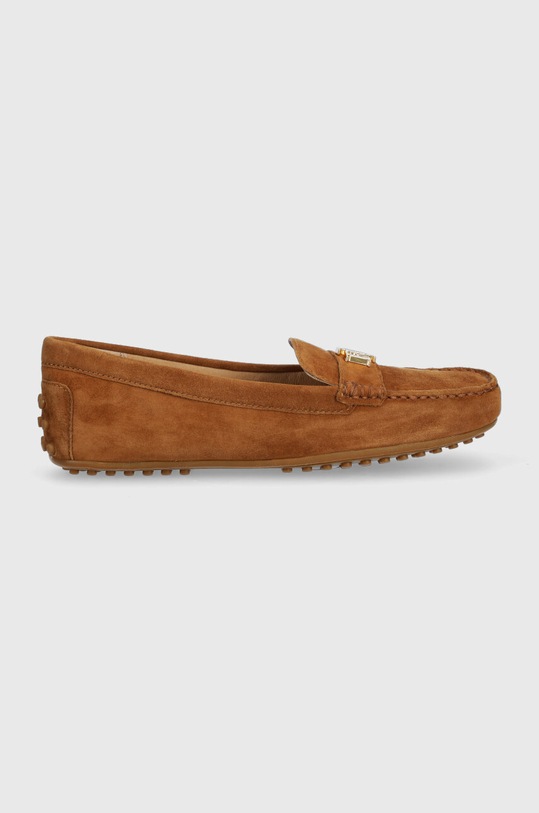 Mokasini iz semiša Lauren Ralph Lauren Barnsbury Semiš rjava 802821629017.200